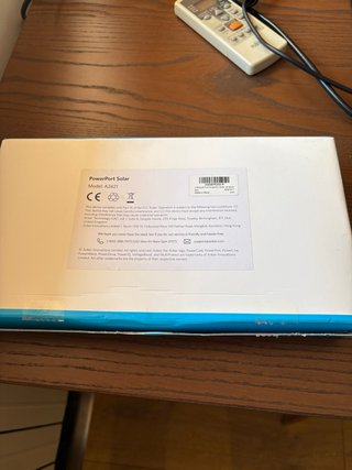 Cargador Solar Portátil Anker 21W