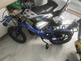 Bicicleta infantil Plegable Azul Kenrod.