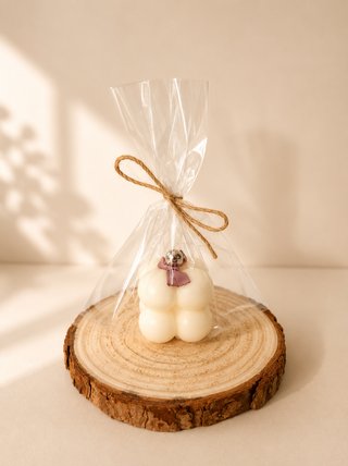 Vela aromática cubo