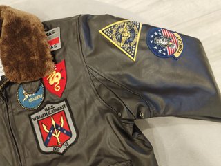 Chaqueta Top Gun Maverick Negra