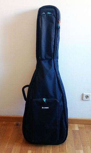 Bajo Eléctrico HB PB-20 SBK + Funda + pedal bajo
