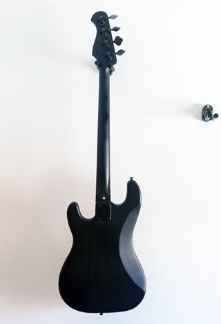 Bajo Eléctrico HB PB-20 SBK + Funda + pedal bajo