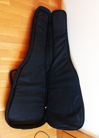 Bajo Eléctrico HB PB-20 SBK + Funda + pedal bajo
