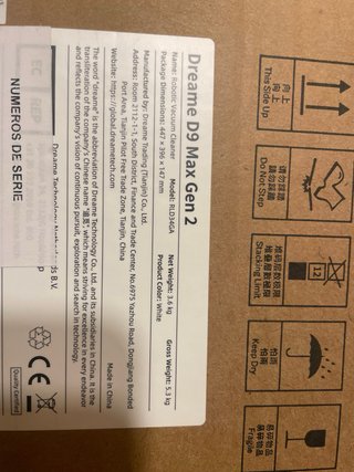 Robot Aspirador Friegasuelos Dreame D9 Max Gen 2