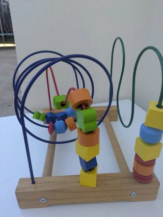 Laberinto motricidad madera IKEA descatalogado