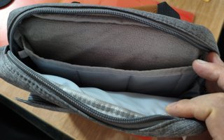 Borsa a tracolla Tablet 11 grigia