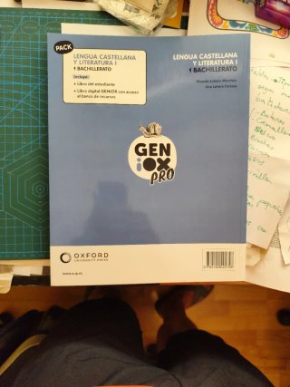 Lengua castellana y literatura I. Libro del est...