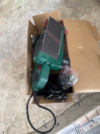 Lijadora de banda Parkside PBSD 600 A1