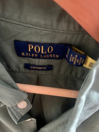 Camisa Polo Ralph Lauren Verde Talla XL