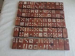 Caja de madera Cuba con palmeras