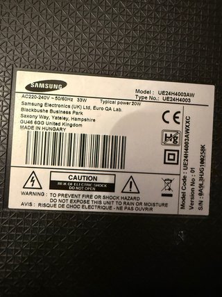 Samsung 24 LED TV - Muy buen estado