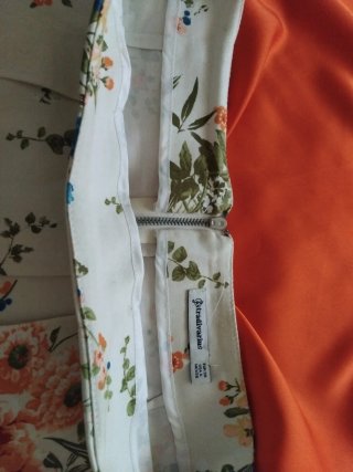 Falda floral multicolor