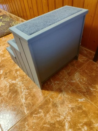 Scala per cani in legno
