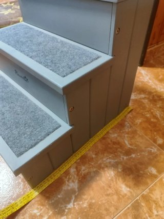 Scala per cani in legno