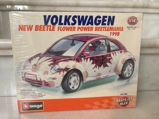Coche Metal Burago New Beetle 1998 Nuevo,sin abrir