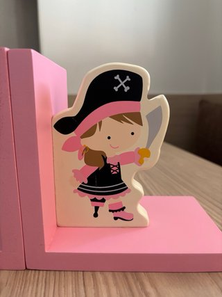 Sujetalibros infantiles pirata (2 unidades)