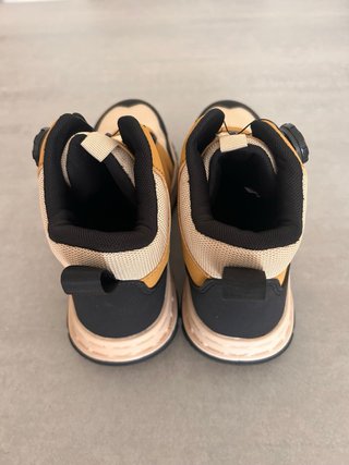Botas de Seguridad Marrones Negras y Beige