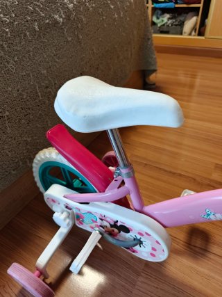 Bicicleta Minnie Huffy Infantil