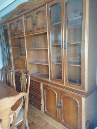 Mueble salon comedor , mesa y sillas  URGE VENTA!!