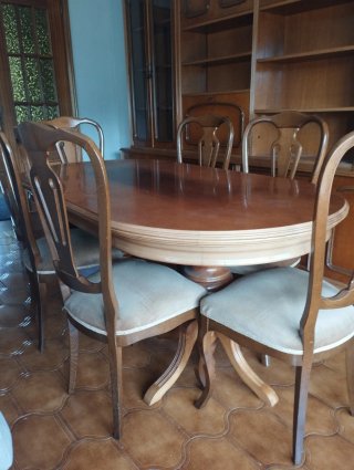 Mueble salon comedor , mesa y sillas  URGE VENTA!!