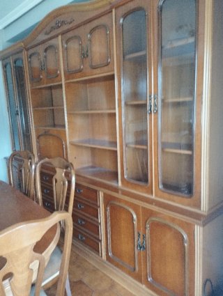 Mueble salon comedor , mesa y sillas  URGE VENTA!!