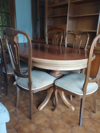 Mueble salon comedor , mesa y sillas  URGE VENTA!!