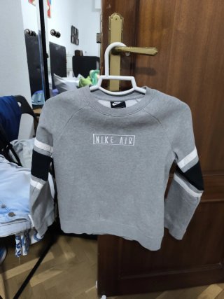 Sudadera Nike Air Gris