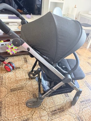 Carrito de paseo Twistshake Negro