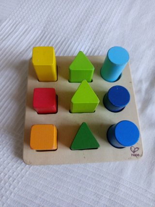 Juego Hape Formas Encajables Madera
