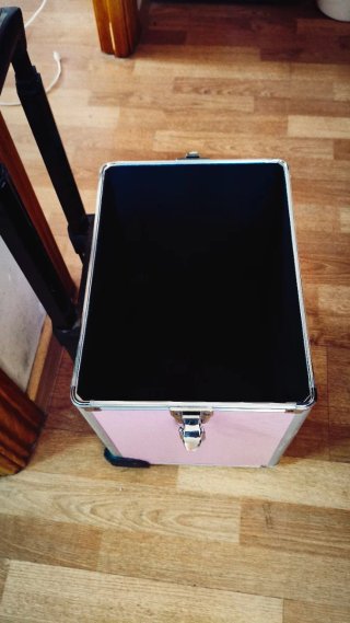 Maletín Trolley Maquillaje Profesional Rosa 4 en 1