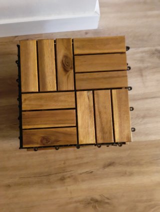 12 Losetas de Madera para Exterior de Action