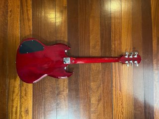 Epiphone SG Cherry + dimarzio super distortion