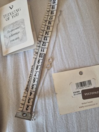 Bracciale VESTOPAZZO  con simbolo infinito