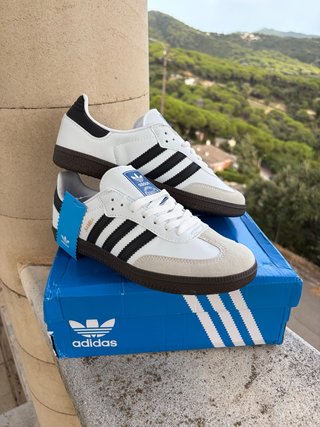 Adidas Samba Vegan Blancas Talla [40]