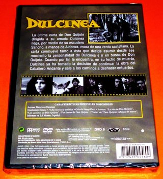 DULCINEA (Dvd Precintado) Incluye 3 cortos