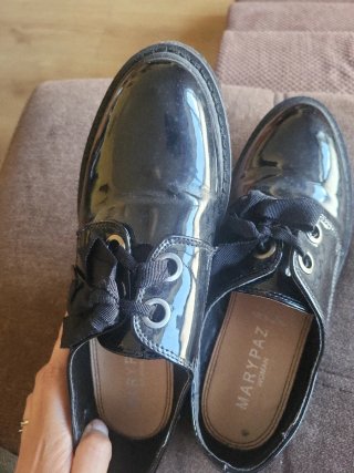 Scarpe Marypaz Nere Lucide Donna
