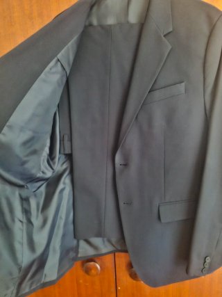 Traje Zara Hombre Azul Marino
