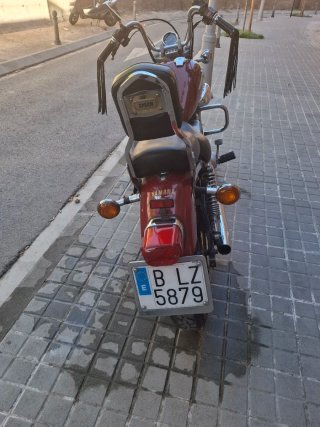 Yamaha Virago Custom Rojo