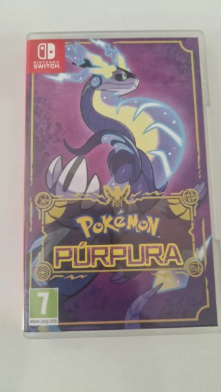 Pokemon Púrpura Nintendo Switch RPG