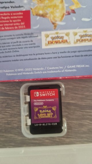 Pokemon Púrpura Nintendo Switch RPG