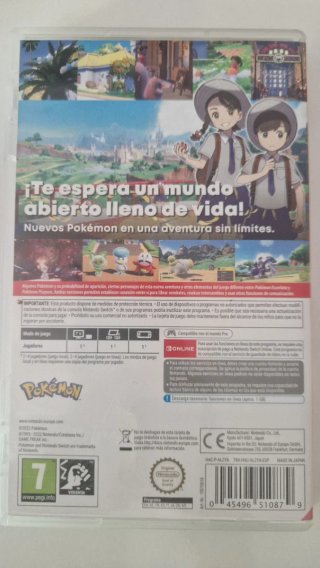 Pokemon Púrpura Nintendo Switch RPG