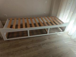 Cama nido blanca Ikea 2 plazas Incluye colchones