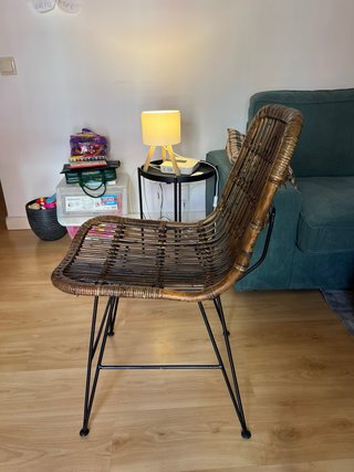 Silla de rattan La Oca