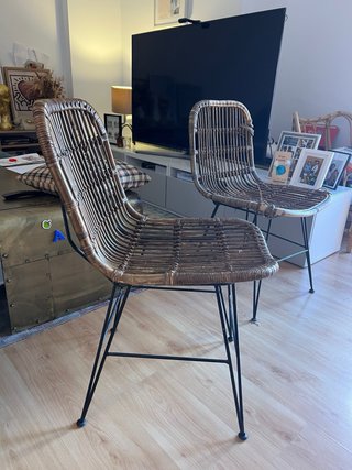 Silla de rattan La Oca