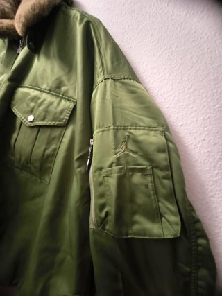 Chaqueta Bomber Jordan Verde Militar