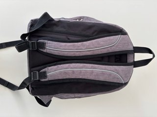 Mochila escolar gris Polo