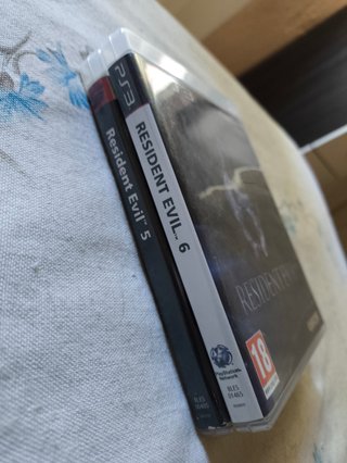 PAL ESP Resident Evil 5 y 6 PS3 Español