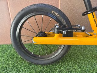 Bicicleta Btwin 12 sin pedales
