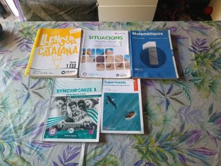 Libros 1º ESO (Lengua, Matemáticas, etc.)