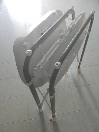 Bañera-cambiador bebé plegable. En perfecto estado